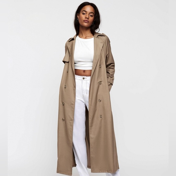 Lioness Trencherous Long Coat | Beige - Picture 3 of 5
